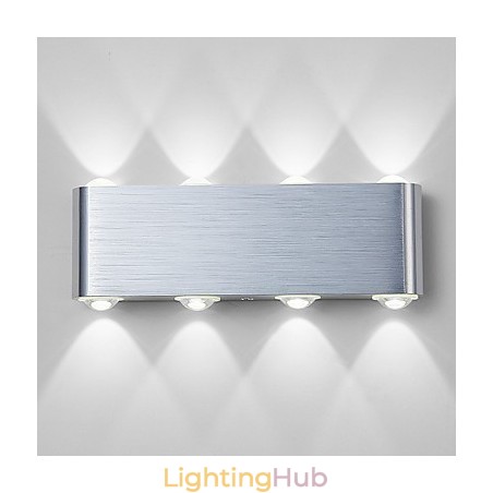 Modern Light Aluminum Flush Mount Wall Lamp Integrated Modern Light Aluminum Flush Mount Wall Lamp Integrated