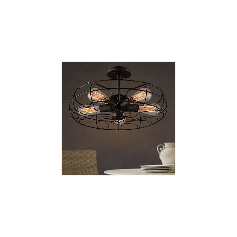 The American Country Industrial Designer Lamp Personalized Lamp European Retro Fan Ceiling Lamps