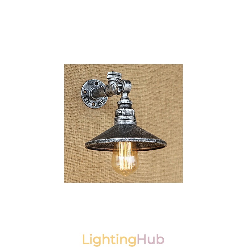 Rustic Lodge Country Retro Painting Feature for Mini Style Ambient Light Wall Sconces Wall
