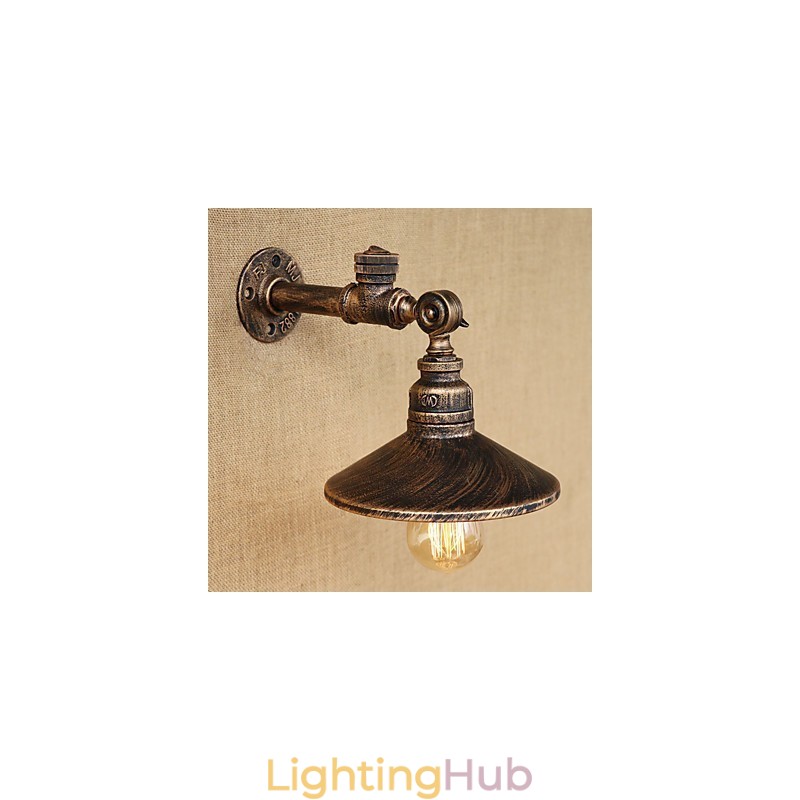 Rustic Lodge Country Retro Painting Feature for Mini Style Ambient Light Wall Sconces Wall