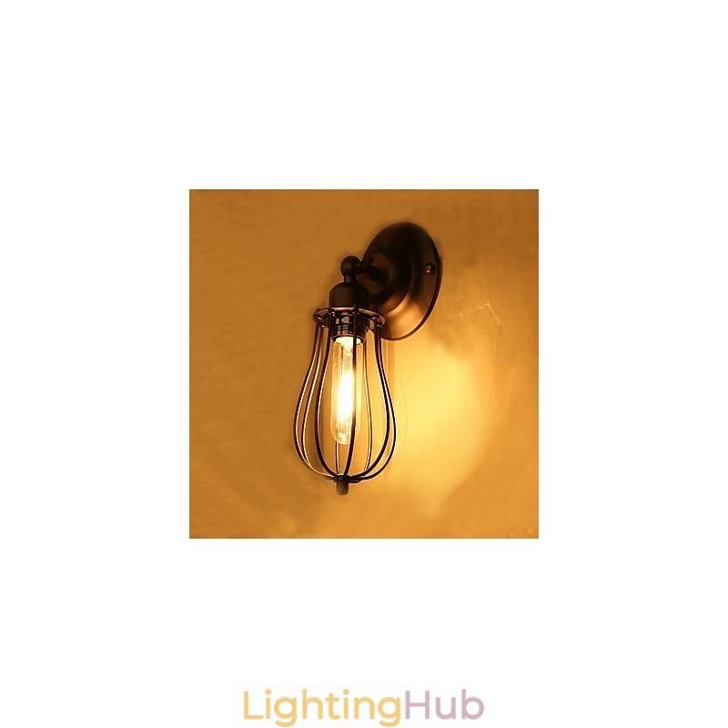 Traditional Classic Rustic Lodge Country Painting Feature for Swing Arm Ambient Light Wall Sconces Wall Light