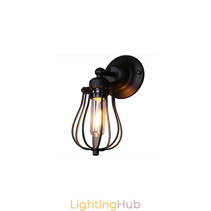 Traditional Classic Rustic Lodge Country Painting Feature for Swing Arm Ambient Light Wall Sconces Wall Light