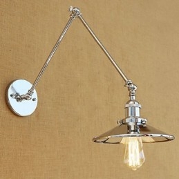 Rustic Lodge Country Retro Electroplated Feature for Mini Style Swing Arm Ambient Light