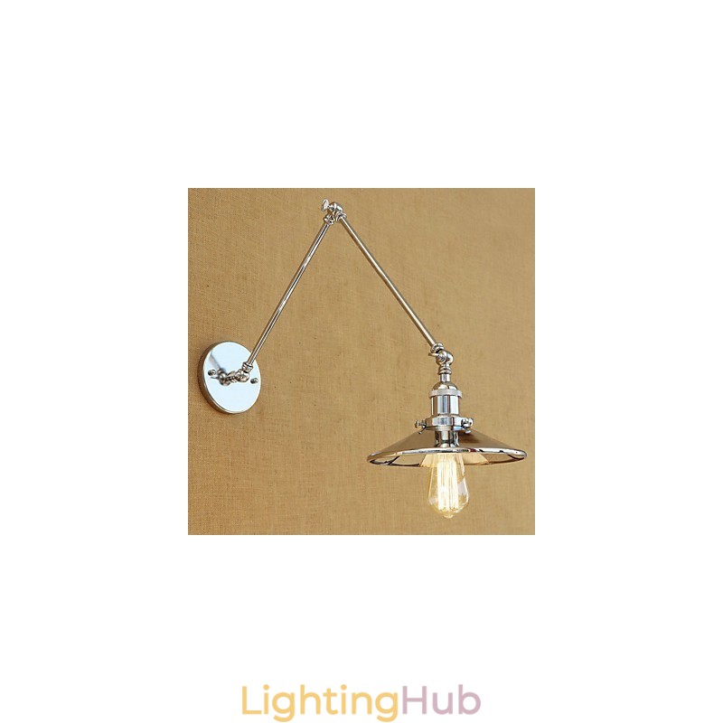 Rustic Lodge Country Retro Electroplated Feature for Mini Style Swing Arm Ambient Light
