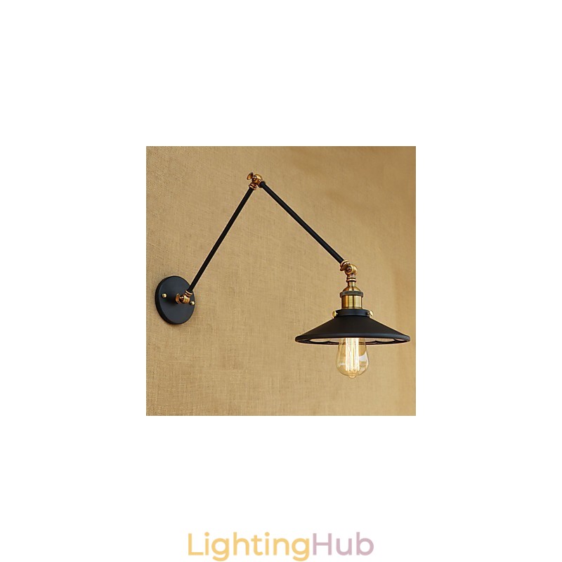 Rustic Lodge Country Retro Electroplated Feature for Mini Style Swing Arm Ambient Light