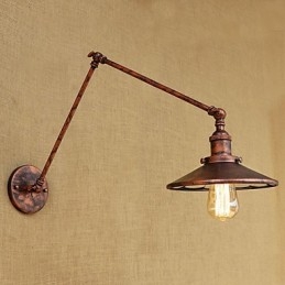 Rustic Lodge Country Retro Electroplated Feature for Mini Style Swing Arm Ambient Light