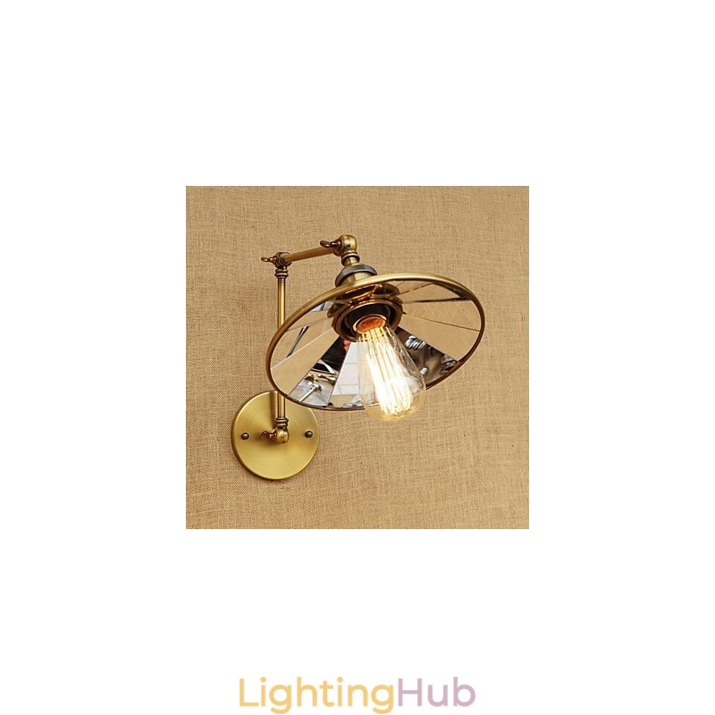 Rustic Lodge Country Retro Electroplated Feature for Mini Style Swing Arm Ambient Light