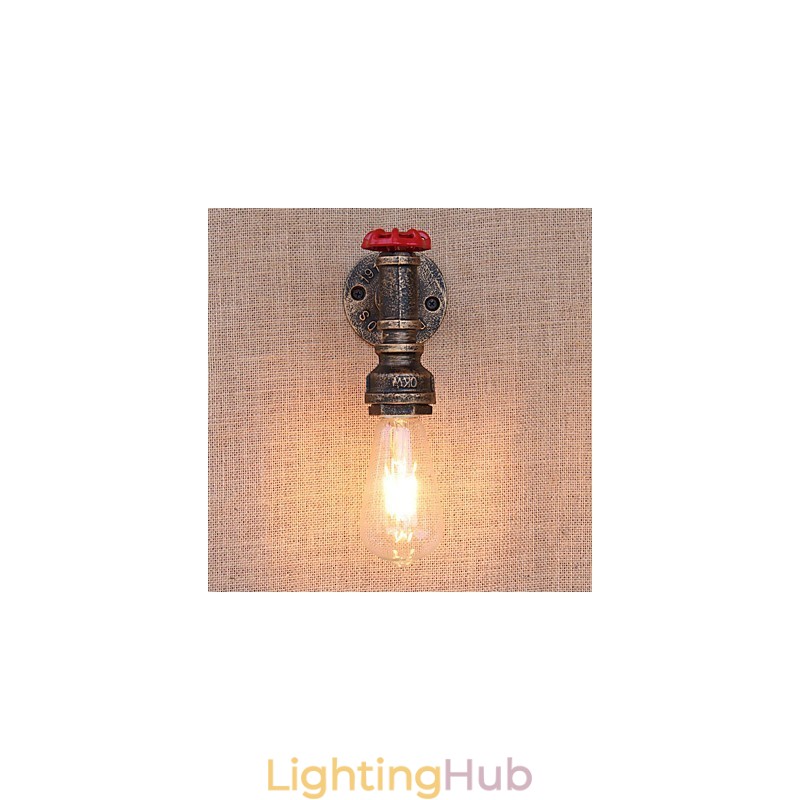 Country Retro Painting Feature for Mini Style Ambient Light Wall Sconces Wall Light