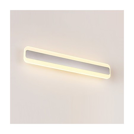 Integrated Modern Contemporary Chrome Feature for Ambient Light Bathroom Lighting Wall Light Integrated Modern Contemporary Chrome Feature for Ambient Light Bathroom Lighting Wall Light