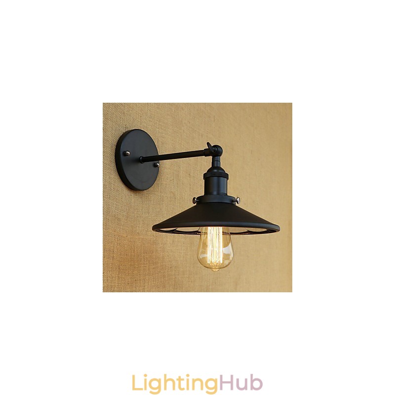 Country Retro Painting Feature for Mini Style Ambient Light Wall Sconces Wall Light
