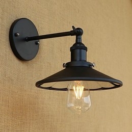 Country Retro Painting Feature for Mini Style Ambient Light Wall Sconces Wall Light