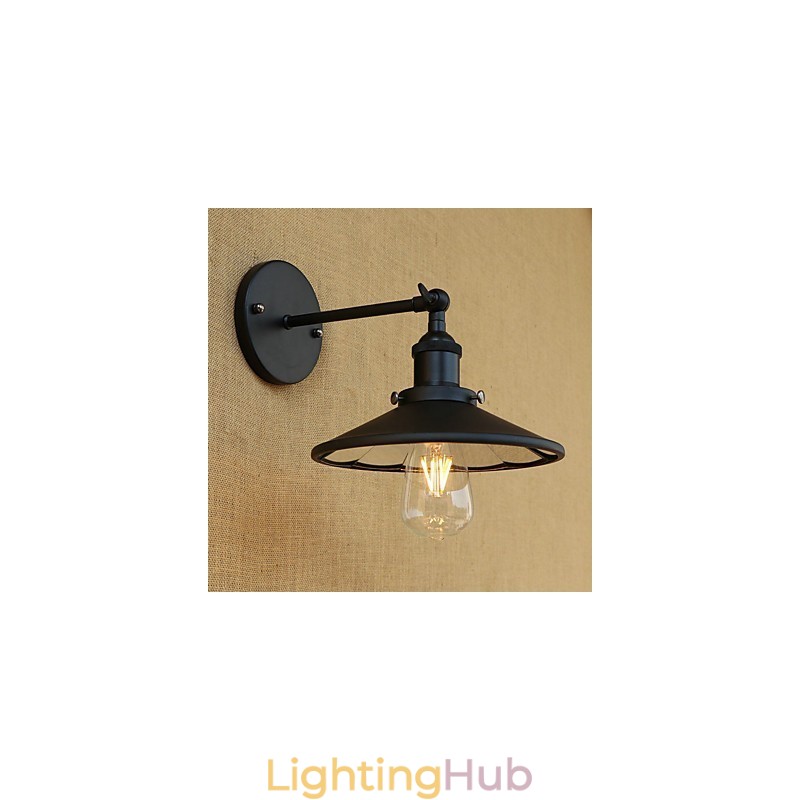 Country Retro Painting Feature for Mini Style Ambient Light Wall Sconces Wall Light