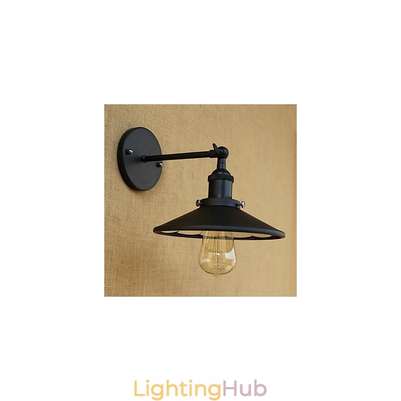Country Retro Painting Feature for Mini Style Ambient Light Wall Sconces Wall Light