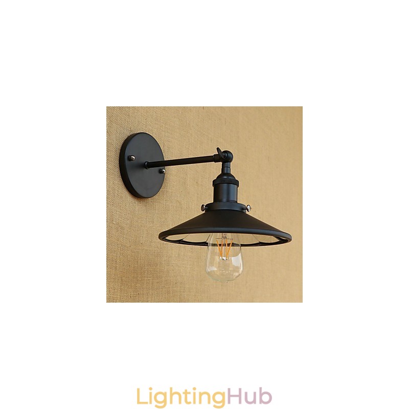 Country Retro Painting Feature for Mini Style Ambient Light Wall Sconces Wall Light