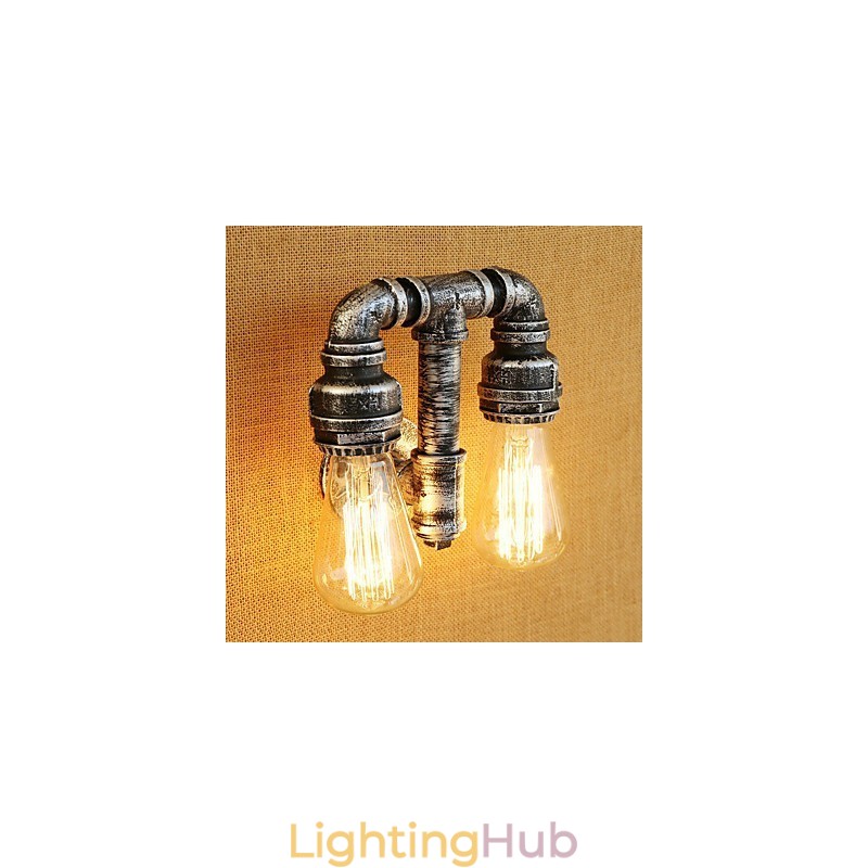 Country Retro Painting Feature for Swing Arm Ambient Light Wall Sconces Wall Light