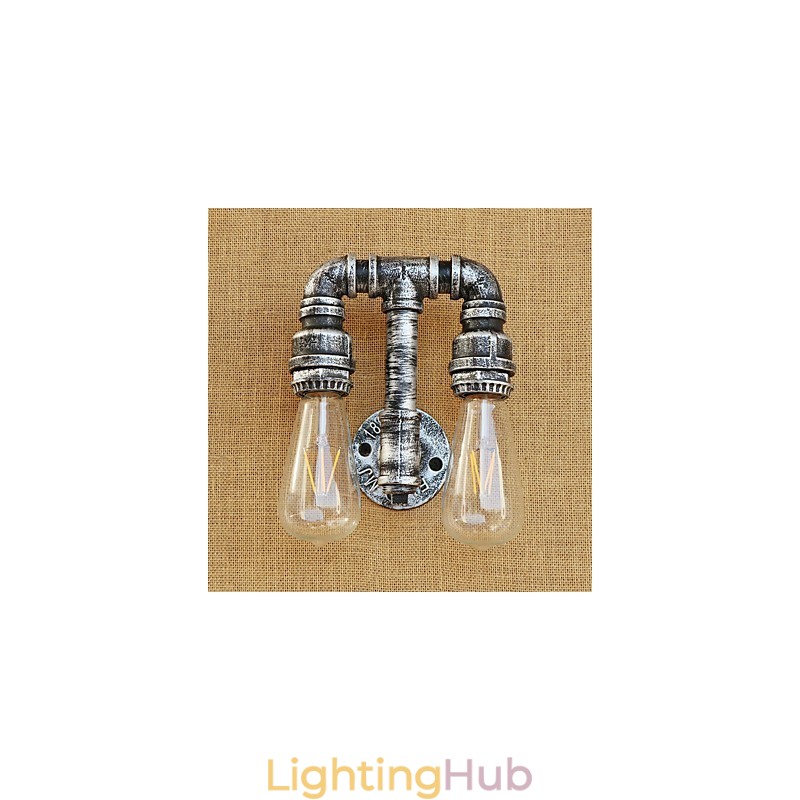 Country Retro Painting Feature for Swing Arm Ambient Light Wall Sconces Wall Light