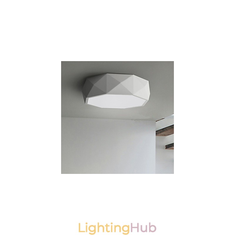 Geometric Ceiling Lamps White Light Concise Modern