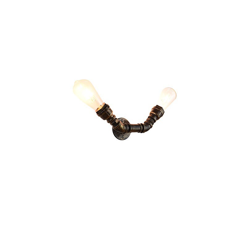 Rustic Lodge Traditional Classic Antique Brass Feature for Ambient Light Wall Sconces Wall Light