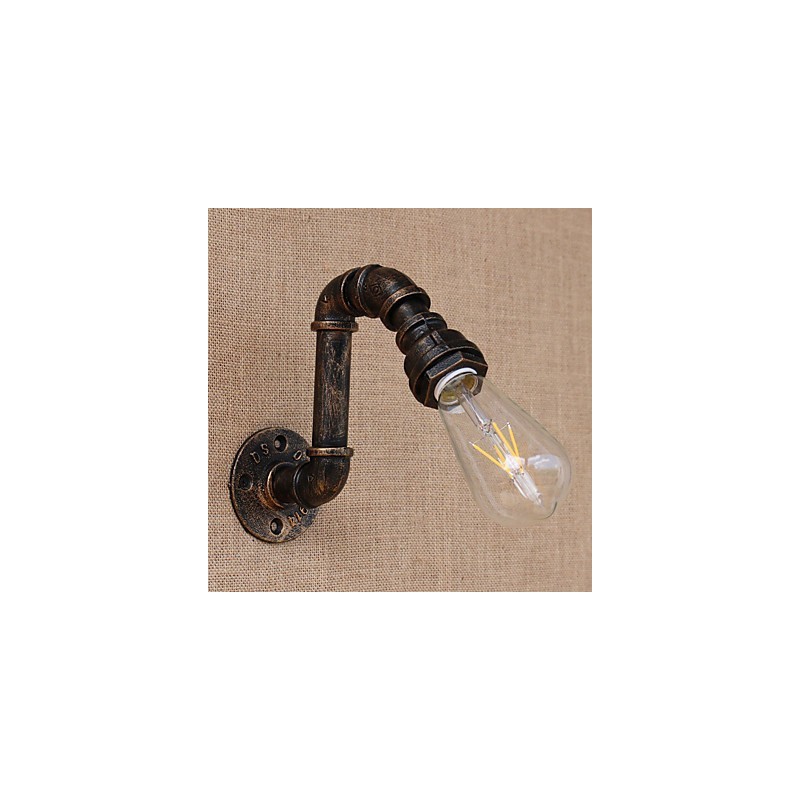 Country Retro Painting Feature for Mini Style Swing Arm Ambient Light Wall Sconces