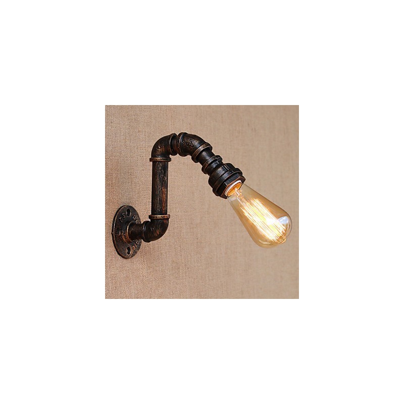 Country Retro Painting Feature for Mini Style Swing Arm Ambient Light Wall Sconces