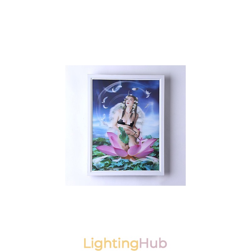 Integrated Modern Contemporary Modern Comtemporary Painting Feature for Ambient Light Wall Sconces