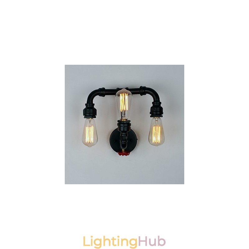 Rustic Lodge Modern Contemporary Country Retro Painting Feature for Mini Style Uplight Wall Sconces