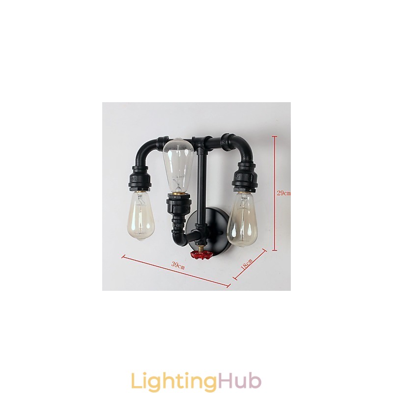 Rustic Lodge Modern Contemporary Country Retro Painting Feature for Mini Style Uplight Wall Sconces