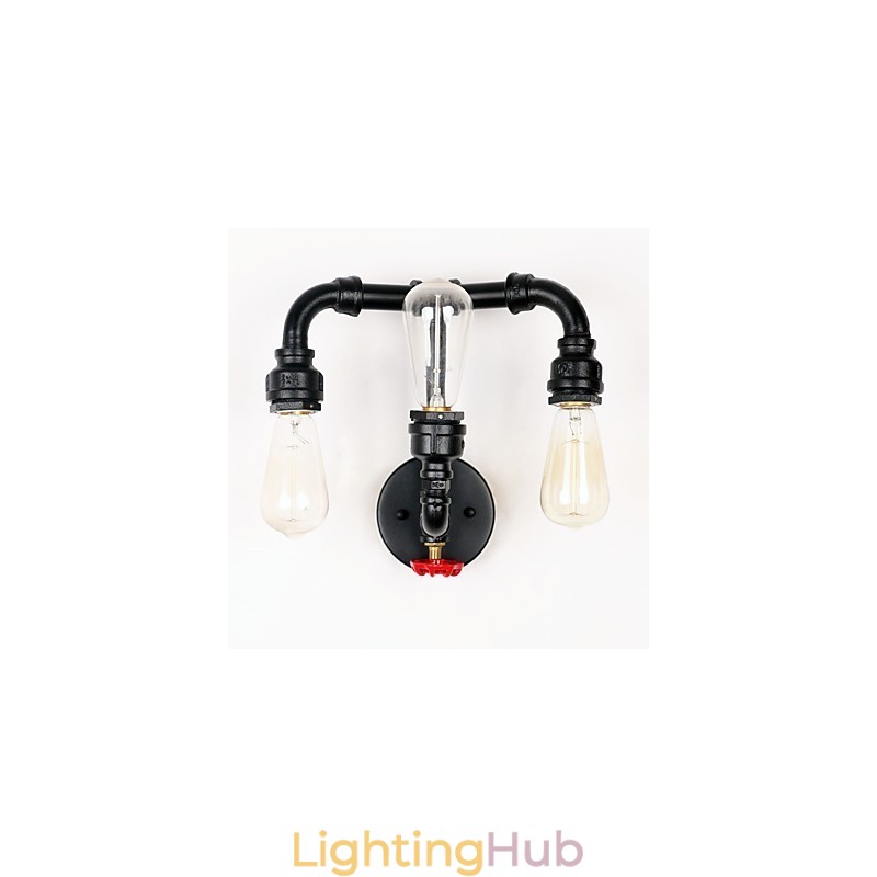 Rustic Lodge Modern Contemporary Country Retro Painting Feature for Mini Style Uplight Wall Sconces