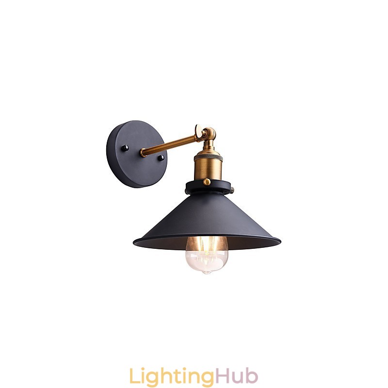2 pcs Metal Wall Sconces Industrial Wall Light Vintage Edison Simplicity Lamp for Cafe Club Bar Lighting