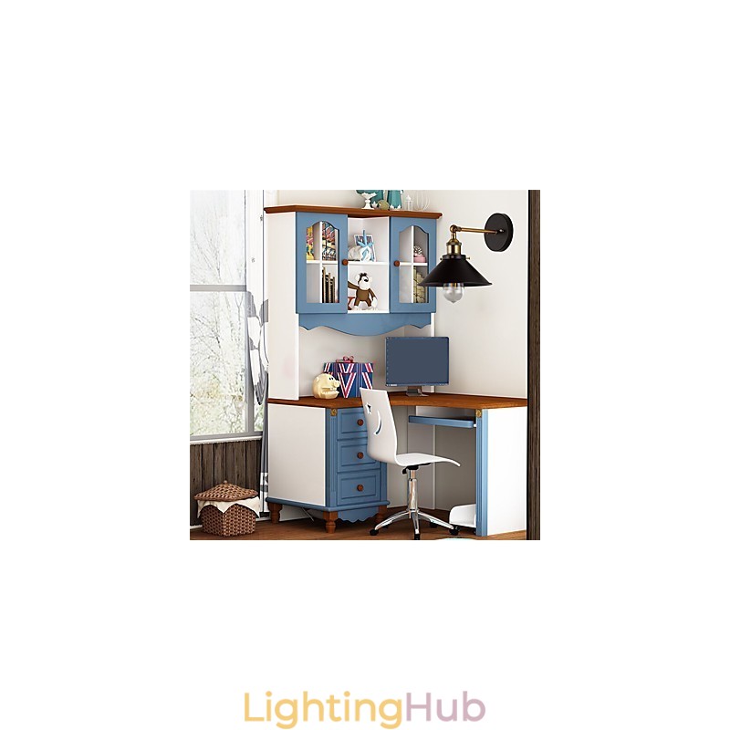 2 pcs Metal Wall Sconces Industrial Wall Light Vintage Edison Simplicity Lamp for Cafe Club Bar Lighting