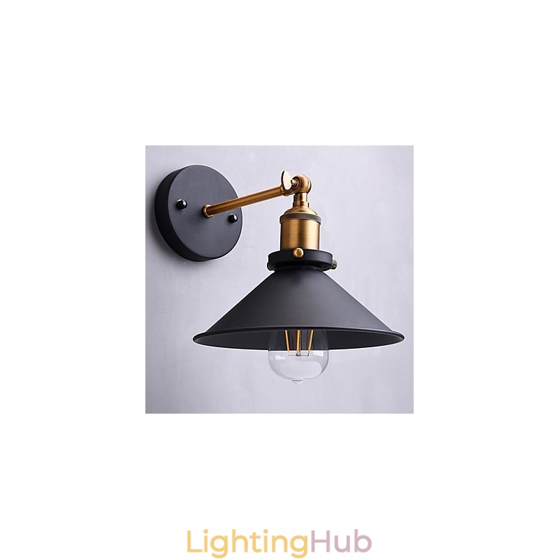 2 pcs Metal Wall Sconces Industrial Wall Light Vintage Edison Simplicity Lamp for Cafe Club Bar Lighting