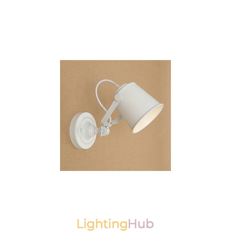 Painted Steel Wall Lamp Dumb Black American Coffee Decoration Retro Wall Light Lightsaber Lamp On Wall