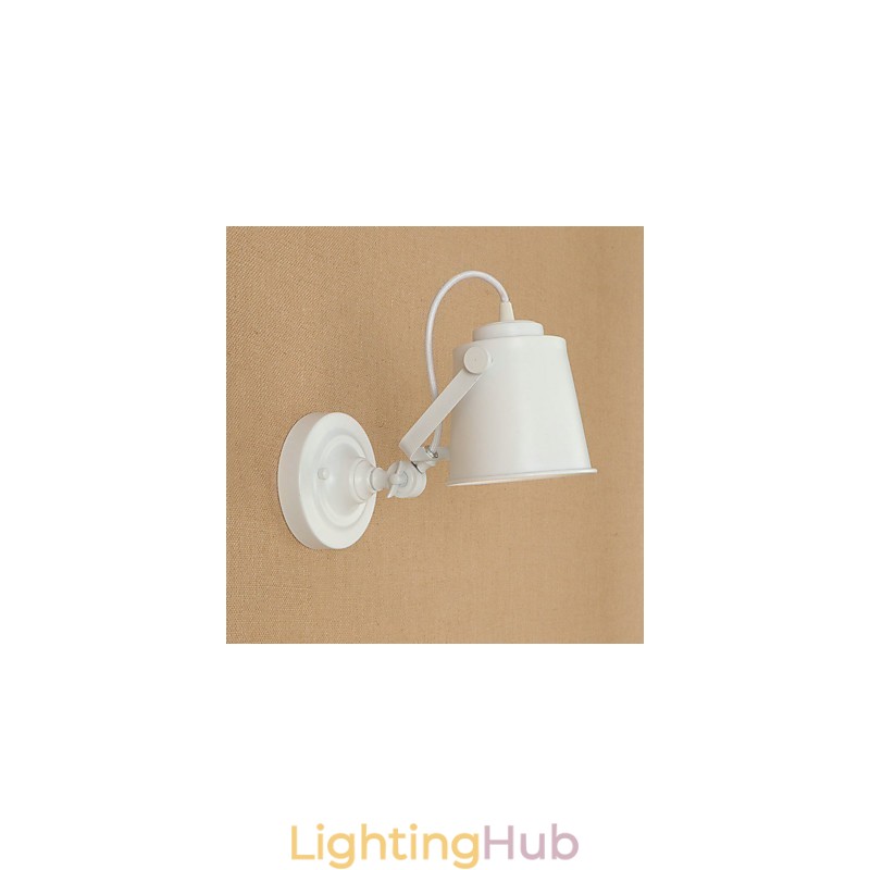 Painted Steel Wall Lamp Dumb Black American Coffee Decoration Retro Wall Light Lightsaber Lamp On Wall