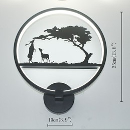 Novel Lighting Aluminum Material Wall Lamp Simple Modern Wall Lamp Corridor Art Lights Bedside Commercial Lighting