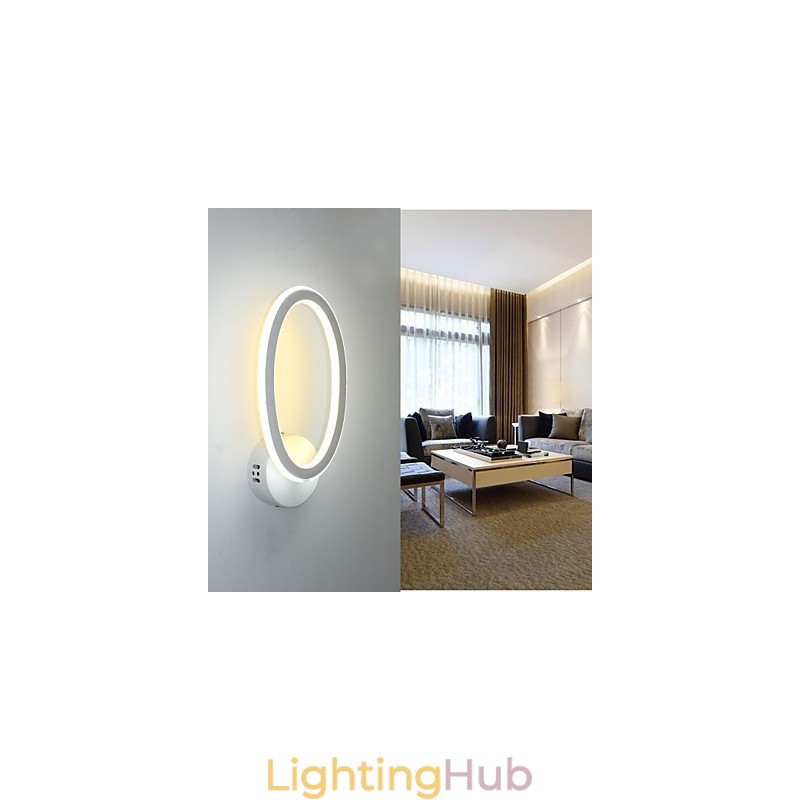 Modern Originality Brief Indoor Aluminum Wall Lamp Background Wall Corridor Lamp Corridor Staircase Porch Lamp