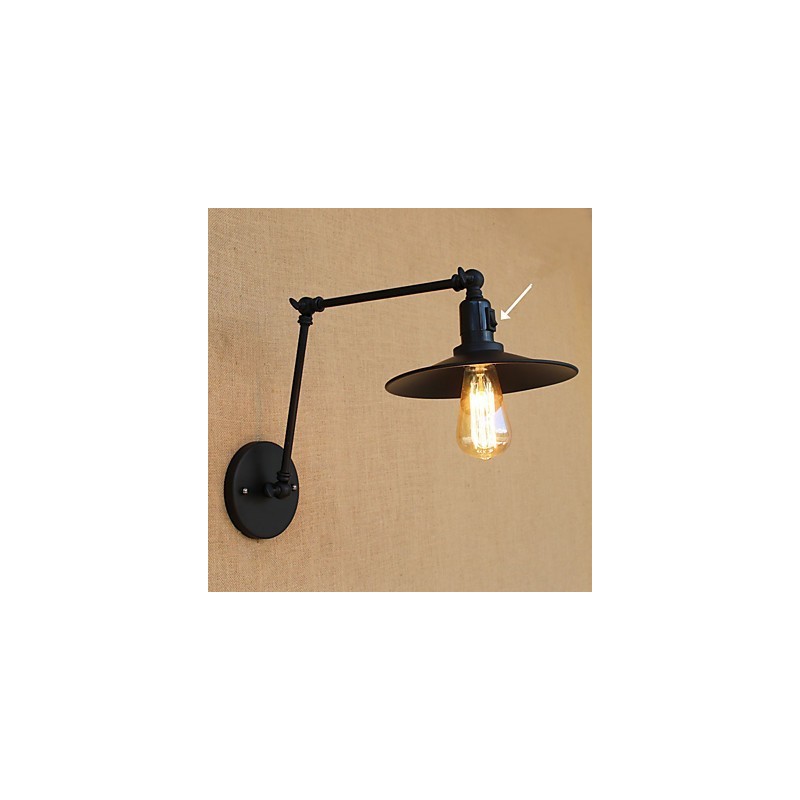 Vintage Country Painting Feature for Mini Style Swing Arm Swing Arm Swing Arm Lights