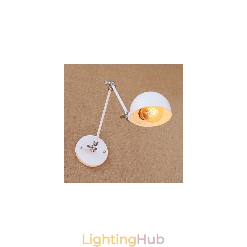 Vintage Country Painting Feature for Mini Style Swing Arm Eye Protection Ambient Light Swing Arm LightsWall