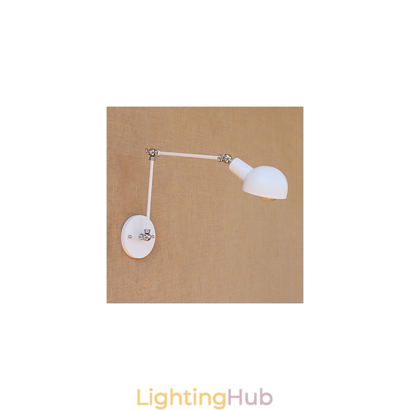 Vintage Country Painting Feature for Mini Style Swing Arm Eye Protection Ambient Light Swing Arm LightsWall