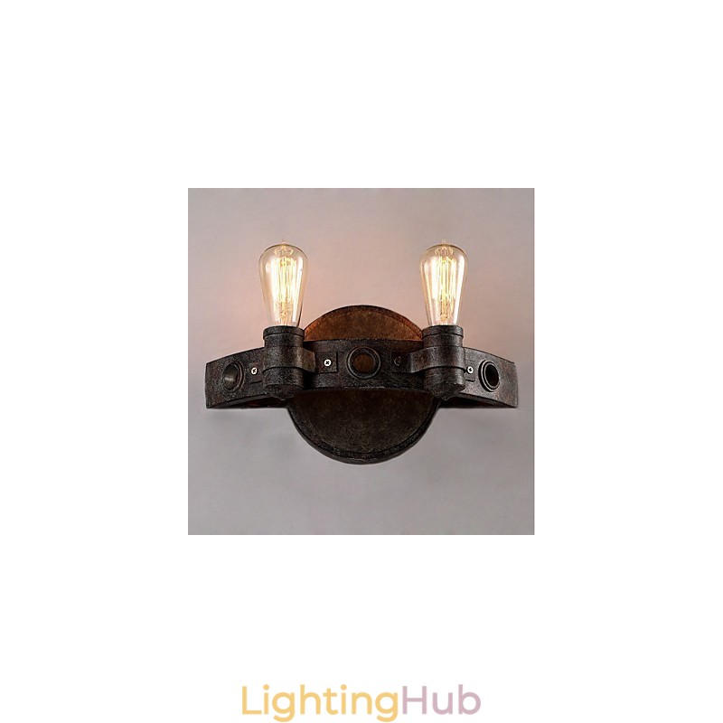 Loft Style Vintage Industrial Creative Personality Metal Wall Lamp for the Coffee Room Bar Foyer Decorate Wall Lighting