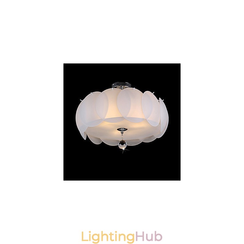 3 Light Glass Chandelier Modern Pendant Light Family