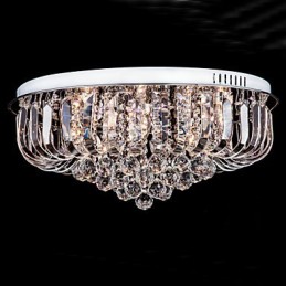 Flush Mount Crystal Traditional Classic Metal