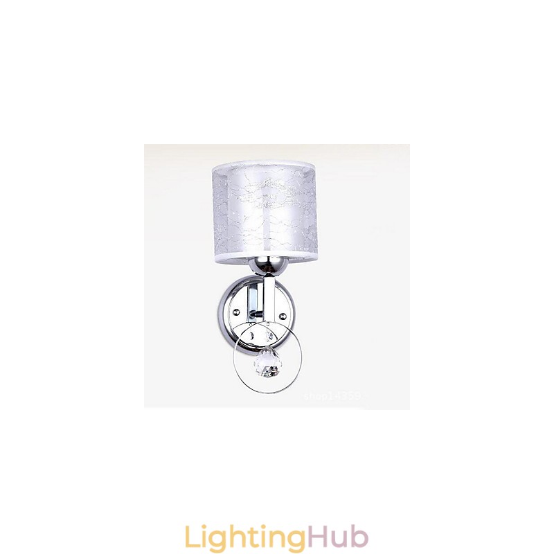 Crystal Modern Contemporary Electroplated Feature Uplight Wall Sconces Wall Light