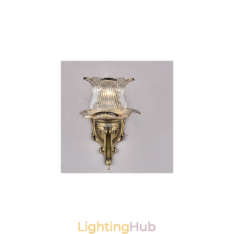 Rustic Lodge Brass Feature for Mini Style Uplight Wall Sconces Wall Light