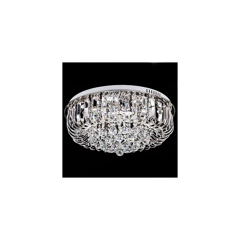 Flush Mount Crystal Traditional Classic Metal