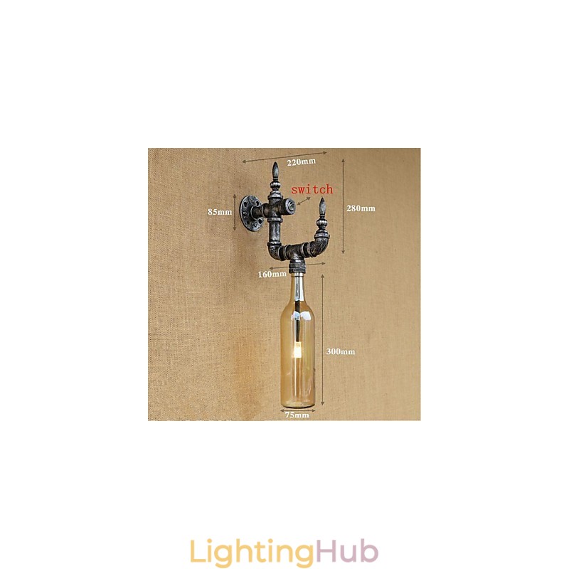 Rustic Lodge Silver Feature for Ambient Light Wall Sconces Wall Light