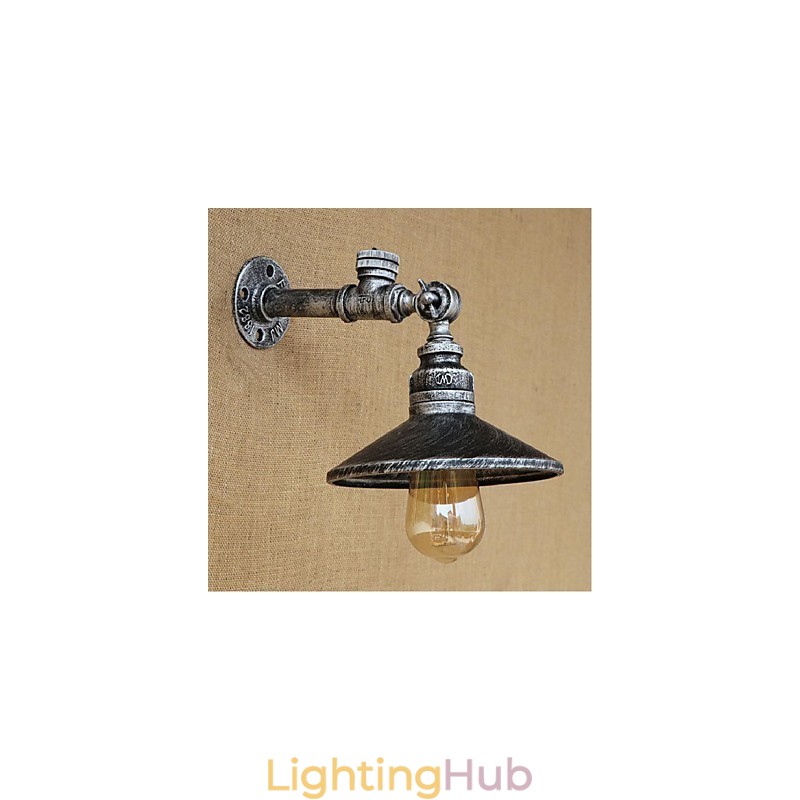 Rustic Lodge Painting Feature for Ambient Light Wall Sconces Wall Light Silver