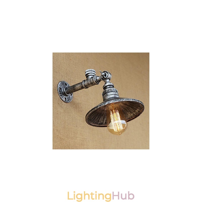 Rustic Lodge Painting Feature for Ambient Light Wall Sconces Wall Light Silver