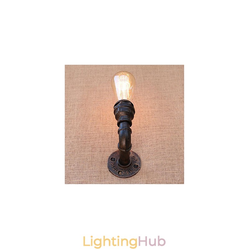 Nostalgia Simple Water Pipe Decorative Small Wall Lamp Wall Light