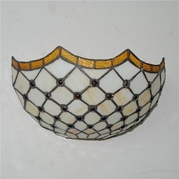 Retro Country Wall Lights Glass Shade Living Room Bedroom Restaurant Cafe Bar Wall Sconces