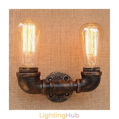 Nostalgia Simple Water Pipe Decorative Small Wall Lamp Wall Light Nostalgia Simple Water Pipe Decorative Small Wall Lamp Wall Light